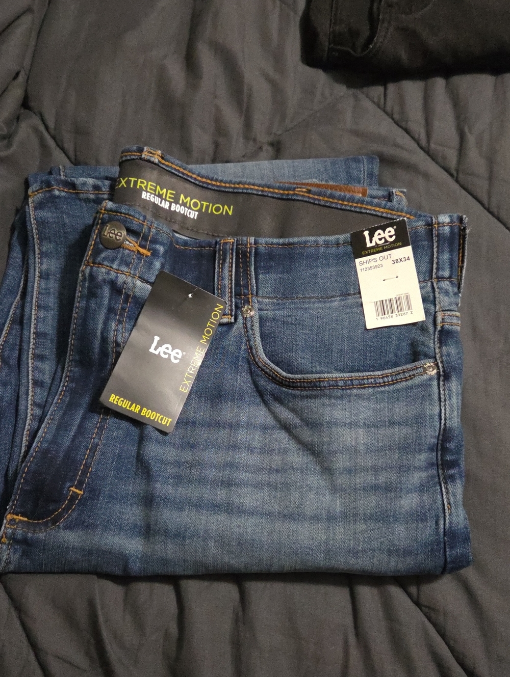 Lee Extreme Motion Men’s Bootcut Jeans - Blue Wash